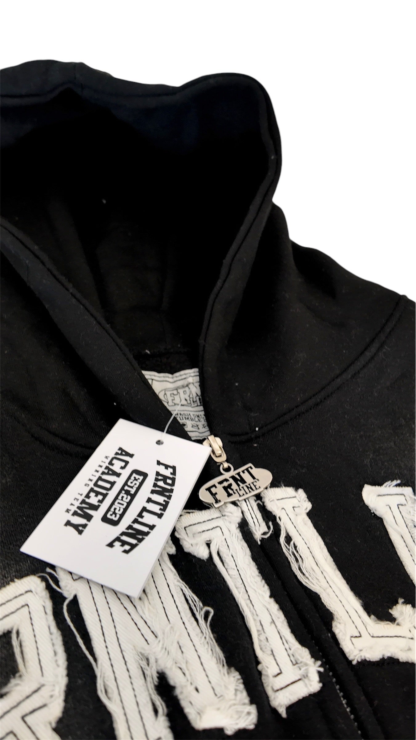 SKOOL OF STREETWEAR ZIP-UP (BLACK)