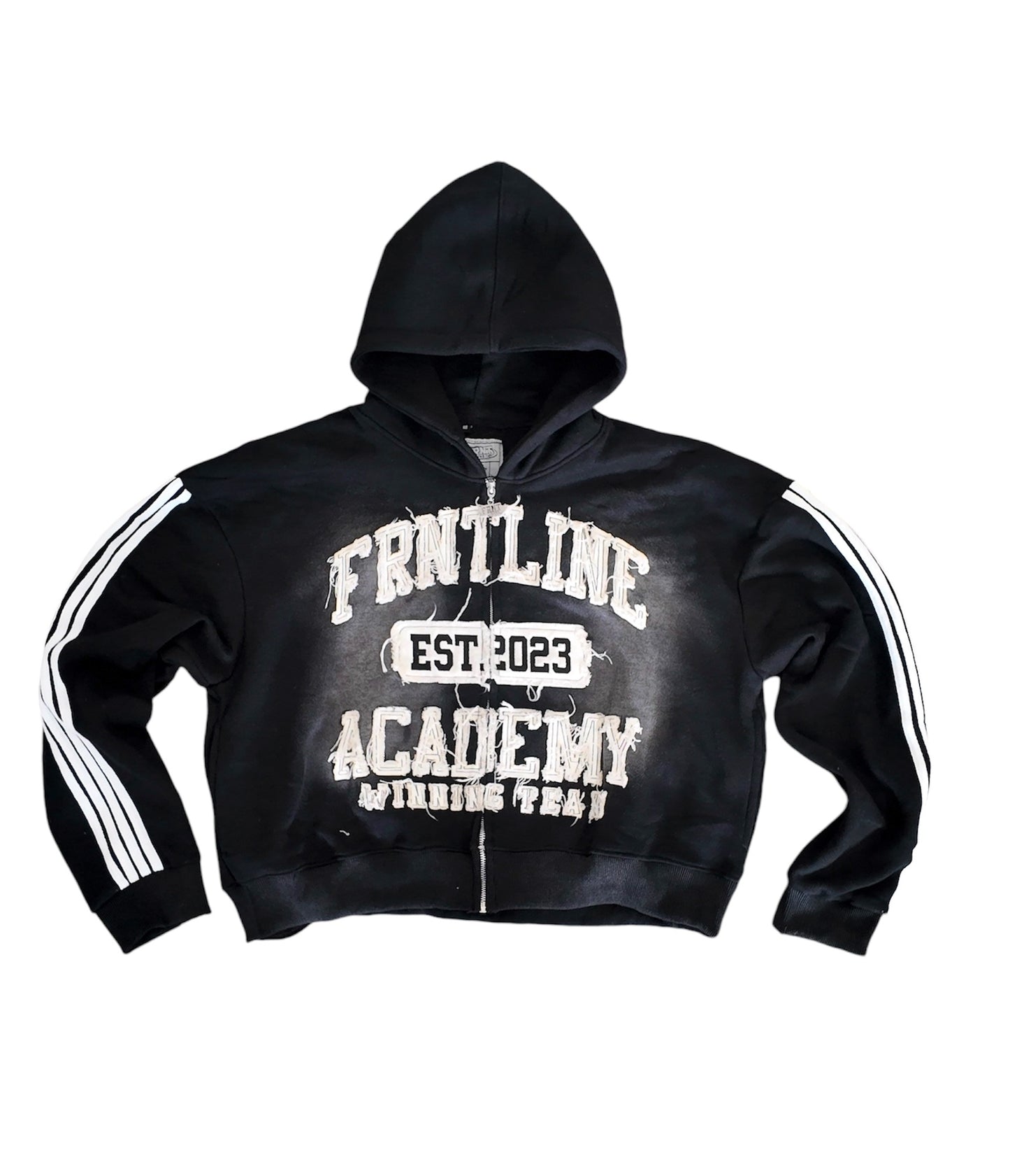 SKOOL OF STREETWEAR ZIP-UP (BLACK)
