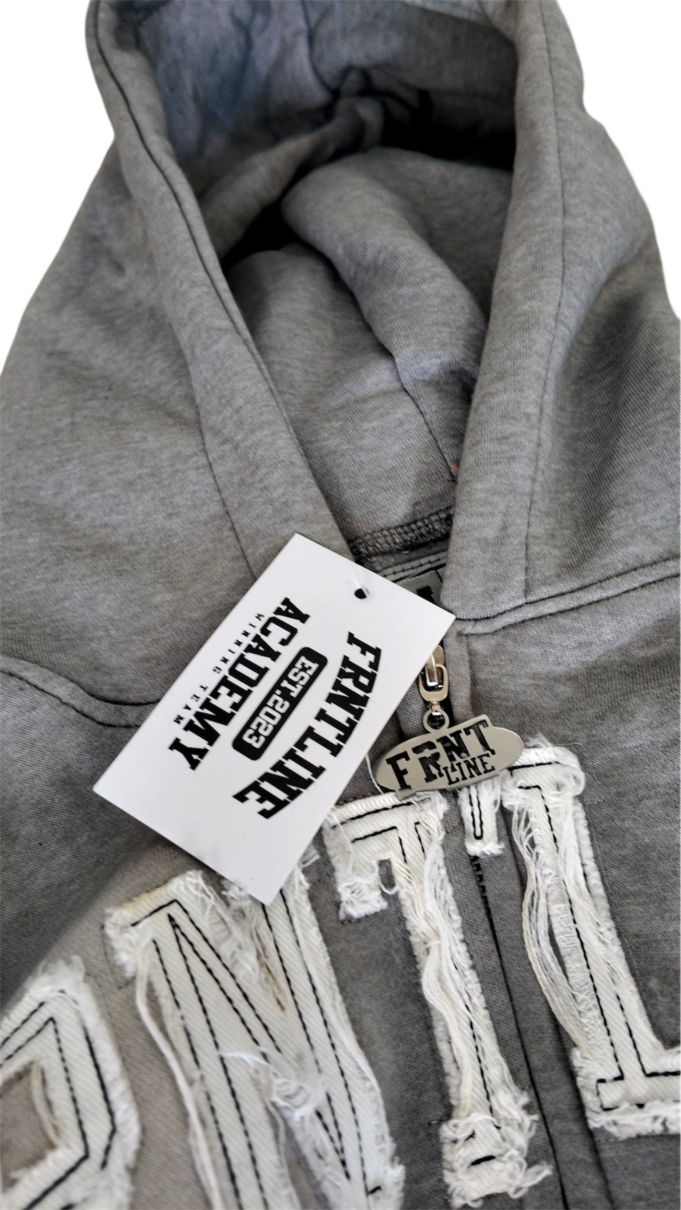 SKOOL OF STREETWEAR ZIP-UP (GREY)